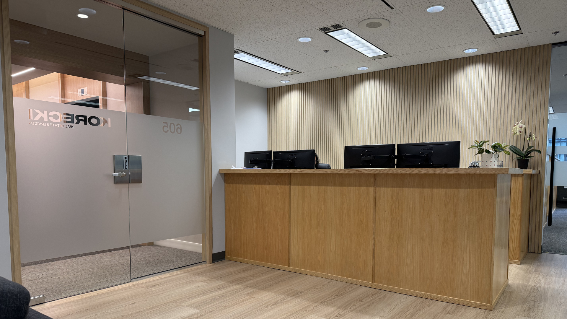 Korecki office reception