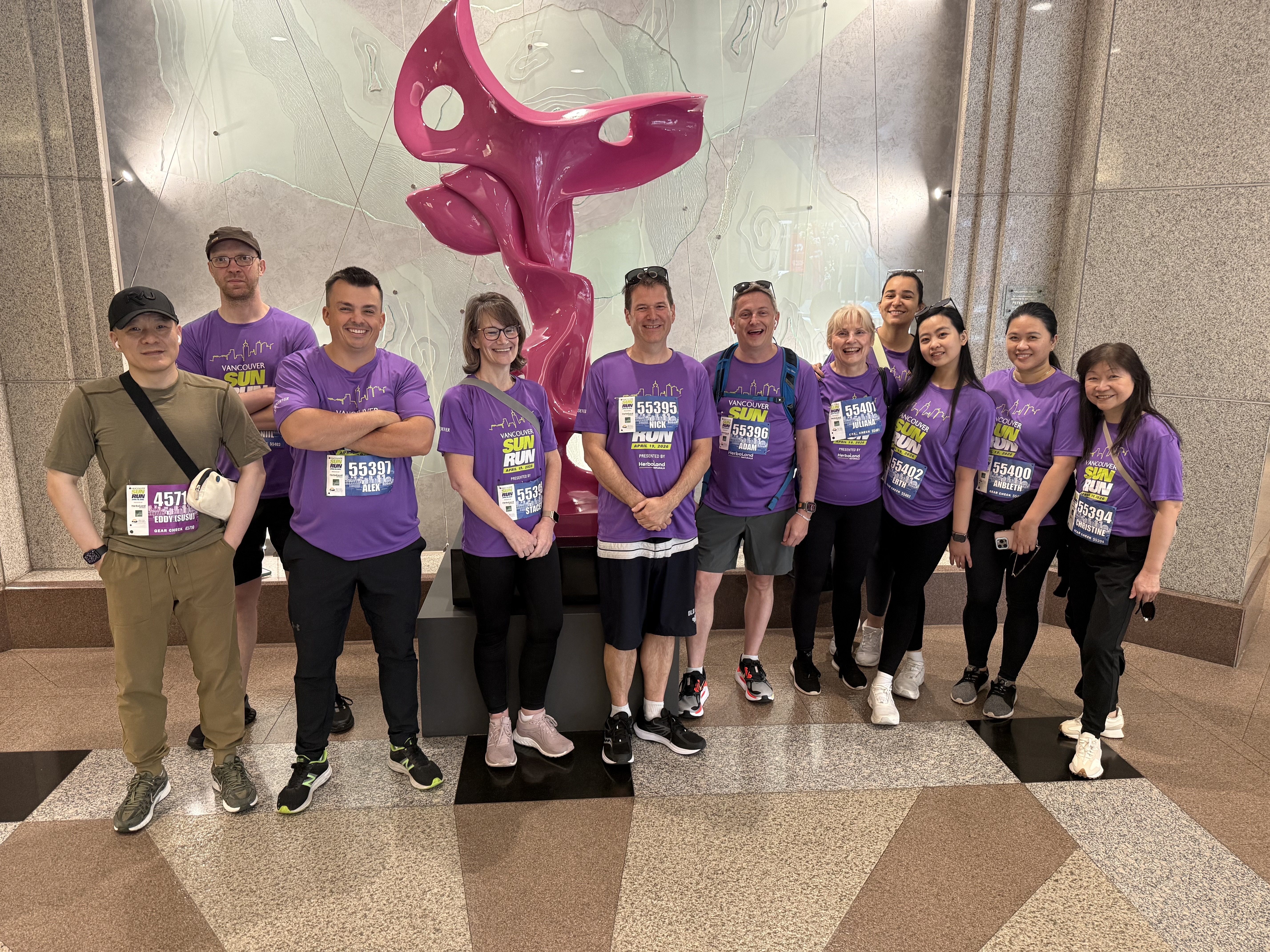 Korecki team Sun Run 1