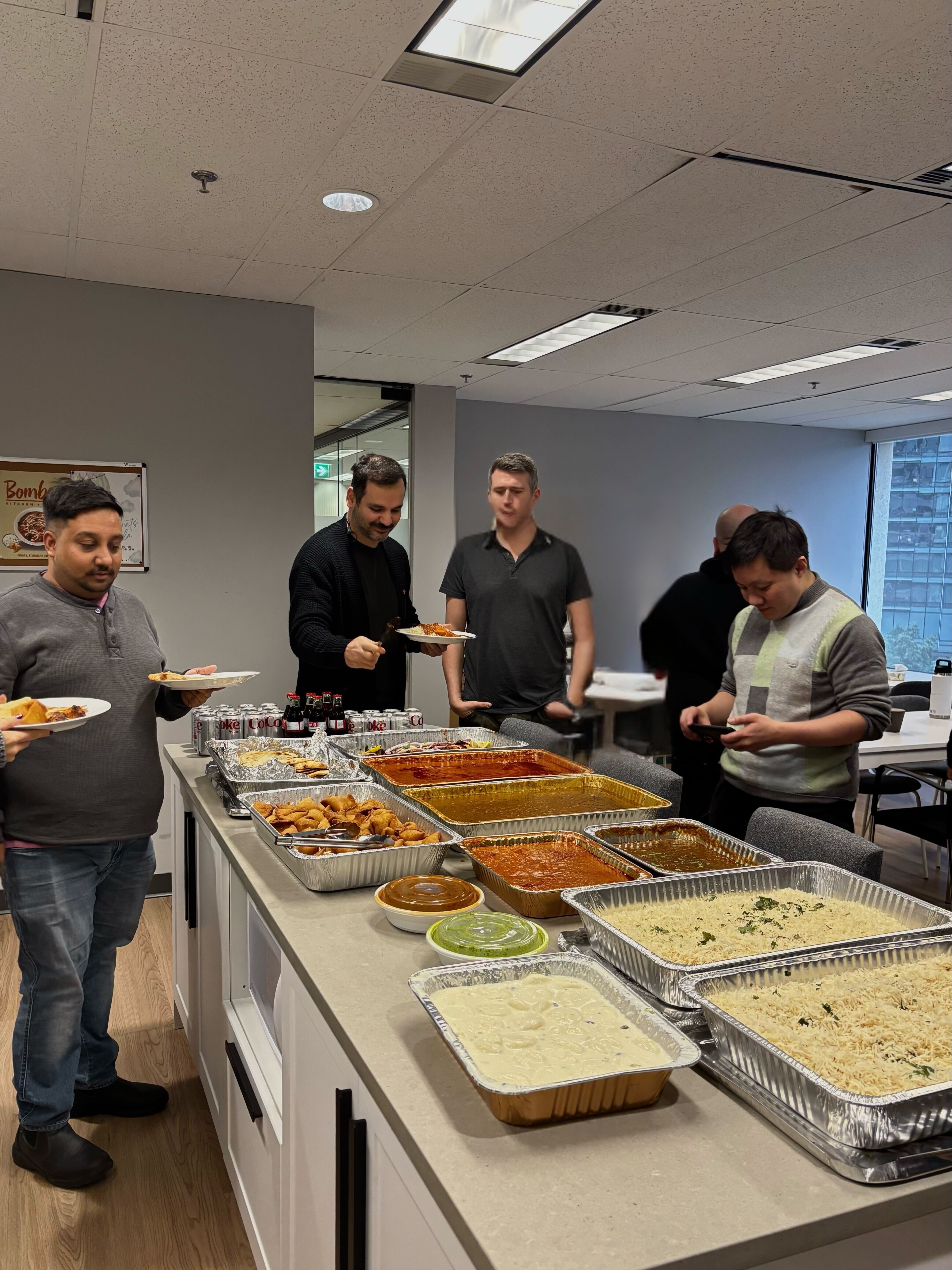 Korecki team lunch